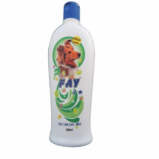 Sữa tắm chó, mèo FAY 4 sao 300ml