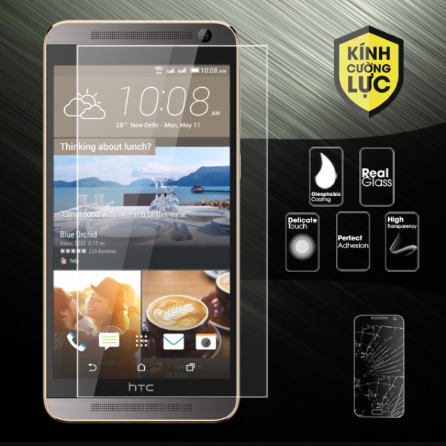 Combo: 2 kính cường lực HTC các mã máy
