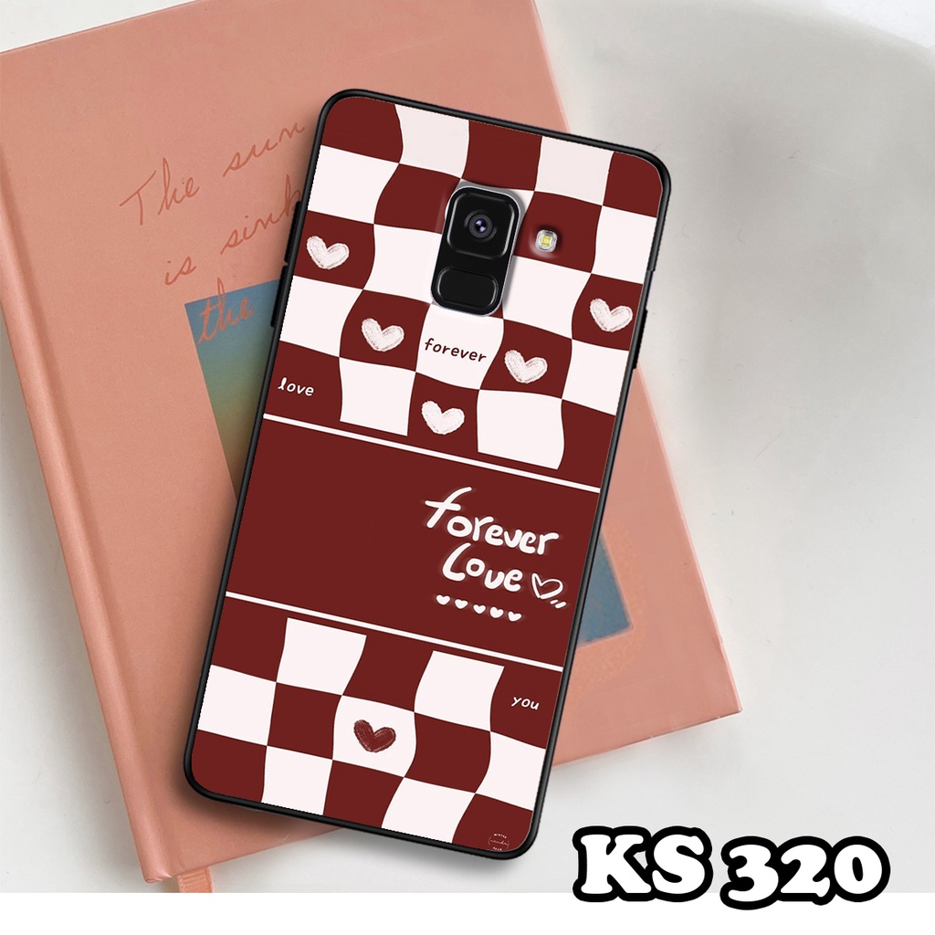 Ốp lưng Samsung A8 2018 - A8 Plus - A8 Star - Ốp Samsung in hình họa tiết caro - Chất liệu TPU siêu bền, sang trọng