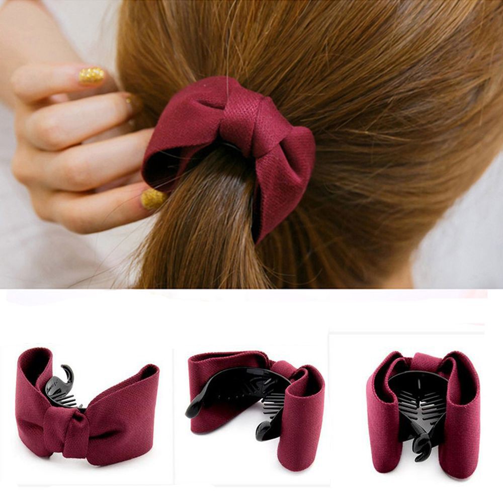 Kẹp tóc hình nơ đáng yêu dễ thương dành cho phái đẹp