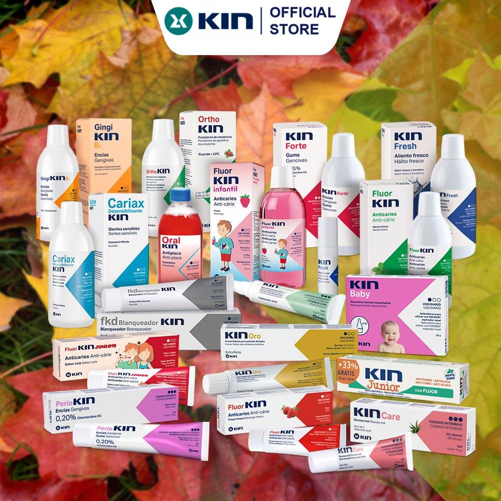KIN | COMBO Chăm Sóc Răng Niềng ORTHOKIN ®: Nước Súc Miệng 500 ML + Kem Đánh Răng 95g - CHUYÊN DỤNG CHO RĂNG NIỀNG