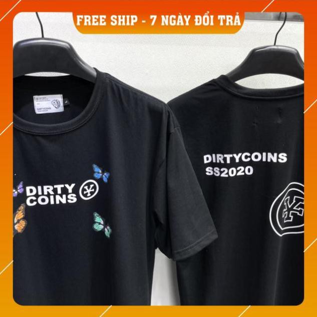 Áo thun tay lỡ form rộng nam nữ dirty coins cotton full tag | BigBuy360 - bigbuy360.vn