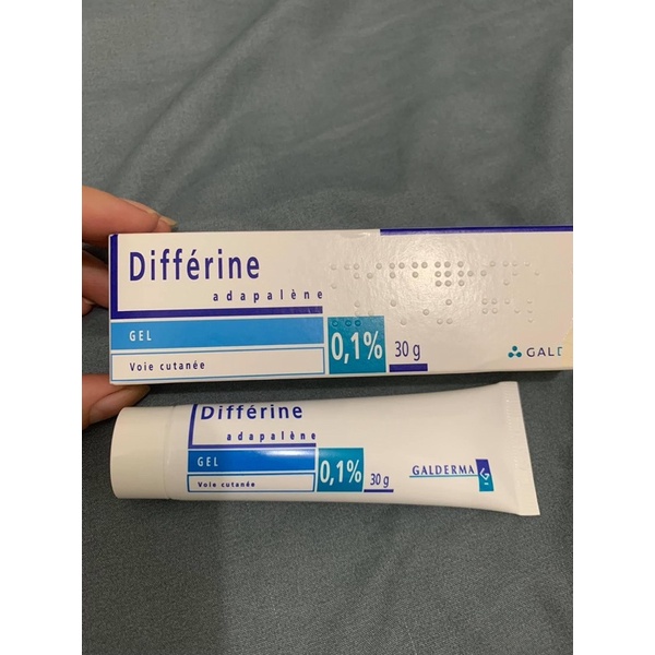 Différine Adapalenè Gel 0.1% loại bỏ mụn