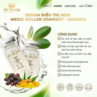 Serum Ngừa Mụn MedicRoller Compact - Essence 10ml