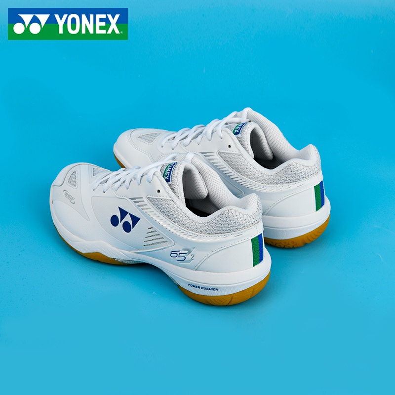 Giày thể thao cầu lông YONEX màu xanh sẫm dành cho nam, đế đàn hồi, chơi được sân bê tông, chống lật cổ chân
