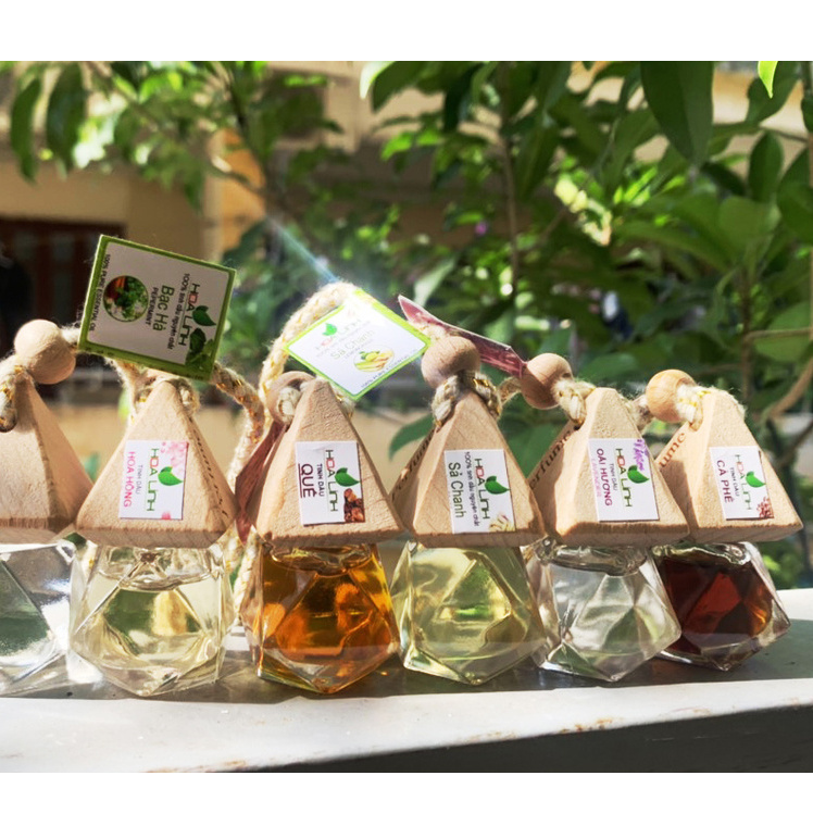 Tinh dầu thiên nhiên treo xe: Sả Chanh/ Bạc Hà/ Quế / Trầm hương/ Cafe...RẺ NHẤT SHOPEE