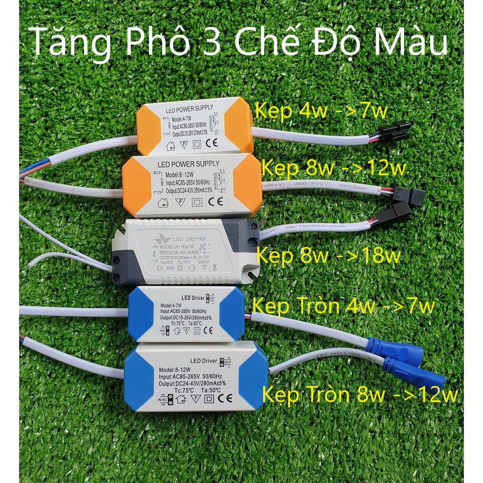 Driver 3 chế độ cho đèn led