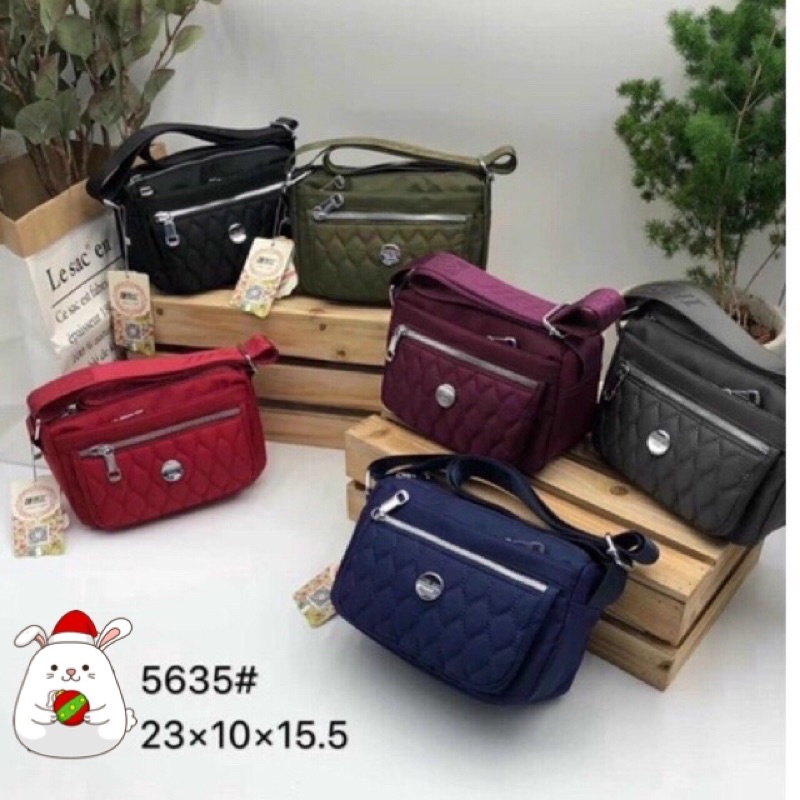 Túi vải dù cao cấp loại đẹp đeo chéo kẹp nách phong cách thời trang giá rẻ túi trung niên đi chợ , đi làm công sở TVD34