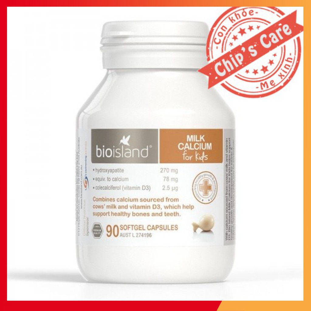 Canxi Sữa Bioisland (Canxi Milk Bioisland)