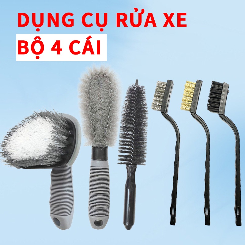 Bộ Dụng Cụ Rửa Xe Ô tô Và Xe Máy phụ kiện dành cho mọi loại xe ô tô