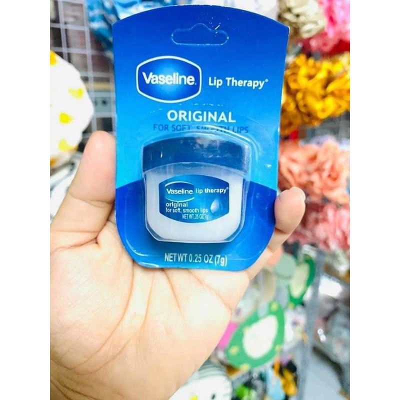 Son dưỡng môi VASELINE/ Hàng nội địa trung/ hộp 7g