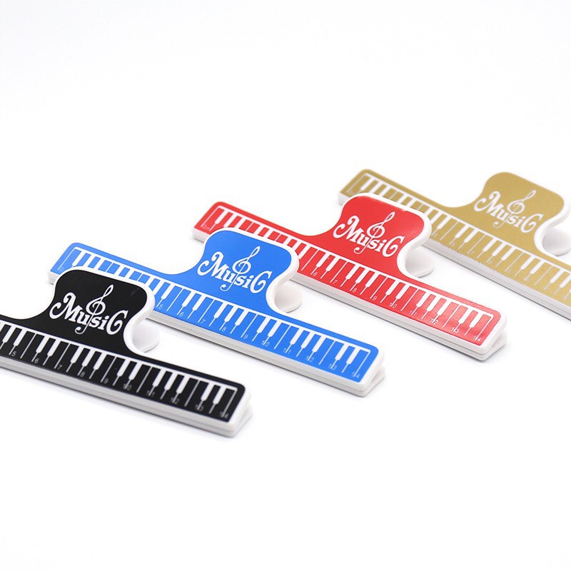 Kẹp bản nhạc, sách vở,tài liệu,giấy... hình phím đàn Piano  - Phụ kiện âm nhạc - Nhạc cụ