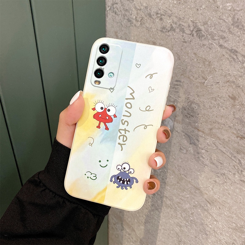 Ốp điện thoại Xiaomi Redmi 9T Redmi K40 Gaming Mi 11T Pro Poco M3 Pro 5G Poco M4 Pro 5G Redmi Note 10 4G 10s Camera Protection Anti Fall Soft Back Casing