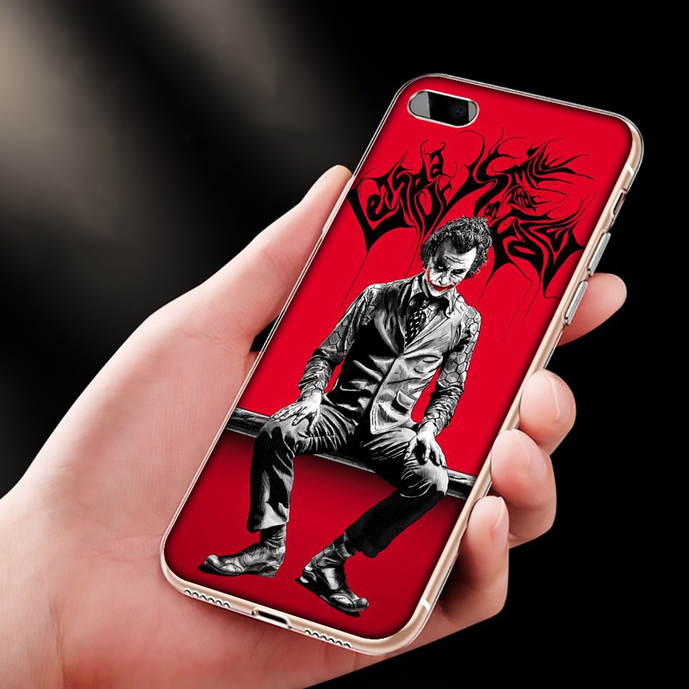 Ốp Điện Thoại Trong Suốt Hình Marvel Joker Cho iPhone 7 8 Plus 11 Pro Max EG62