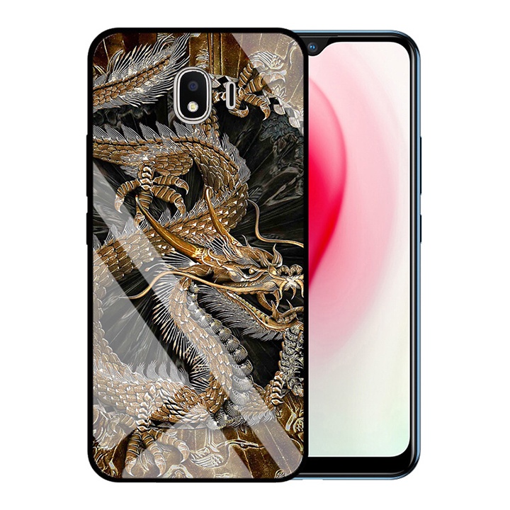 &quot;Ốp lưng Samsung J4 2018 &quot; Mặt kính 3D sang trọng_Không Nhòe, Không Phai Hình TimShop