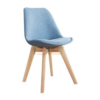 Ghế bọc nệm Eames chân gỗ IBIE nhiều tùy chọn