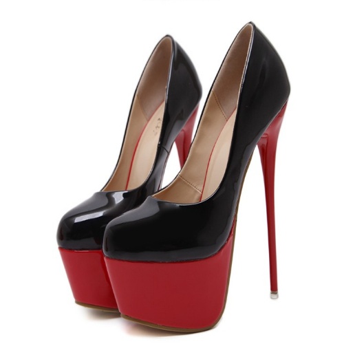 Giày Cao Gót 19cm / 16cm / 18cm / 20cm / 22Cm Đính Kim Sa Thời Trang Quyến Rũ Cho Nữ