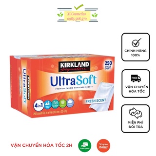 Giấy Thơm Quần Áo Kirkland Fabric Softener của Mỹ 250 tờ