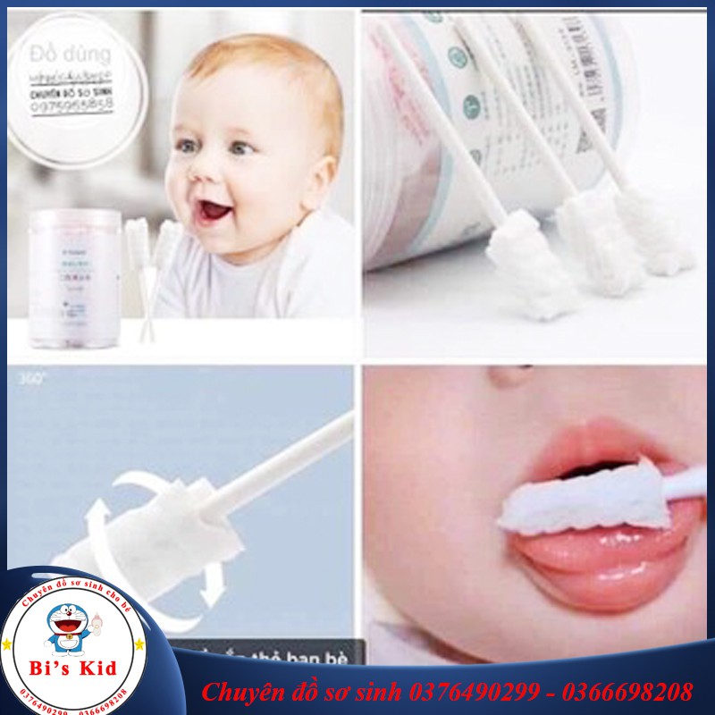 Rơ lưỡi vcool ( 30 que ) tiện lợi thoải mái cho bé