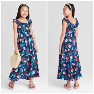 Đầm maxi bé gái