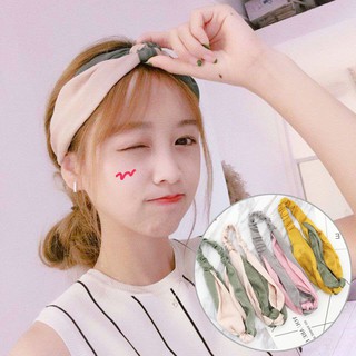 Băng Đô Turban Tiểu Thư Thắt Nút Xinh Xắn !