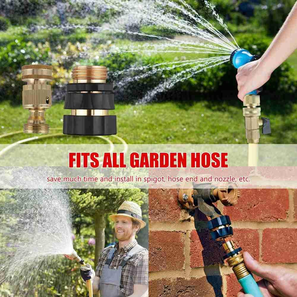 Đầu Nối Ống Nước Bằng Đồng Thau Ket1