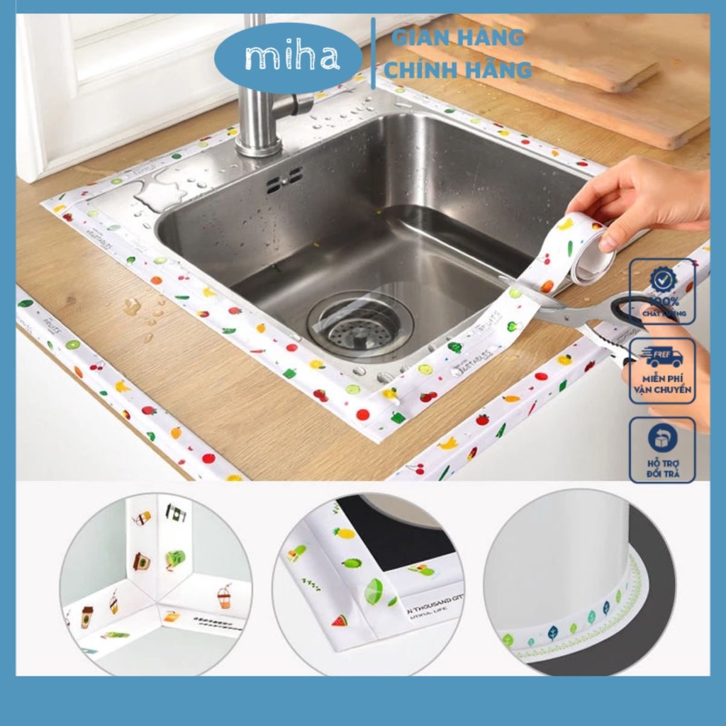 Cuộn Băng Dính Dán Viền Bồn Rửa Chén Chống Thấm Nước