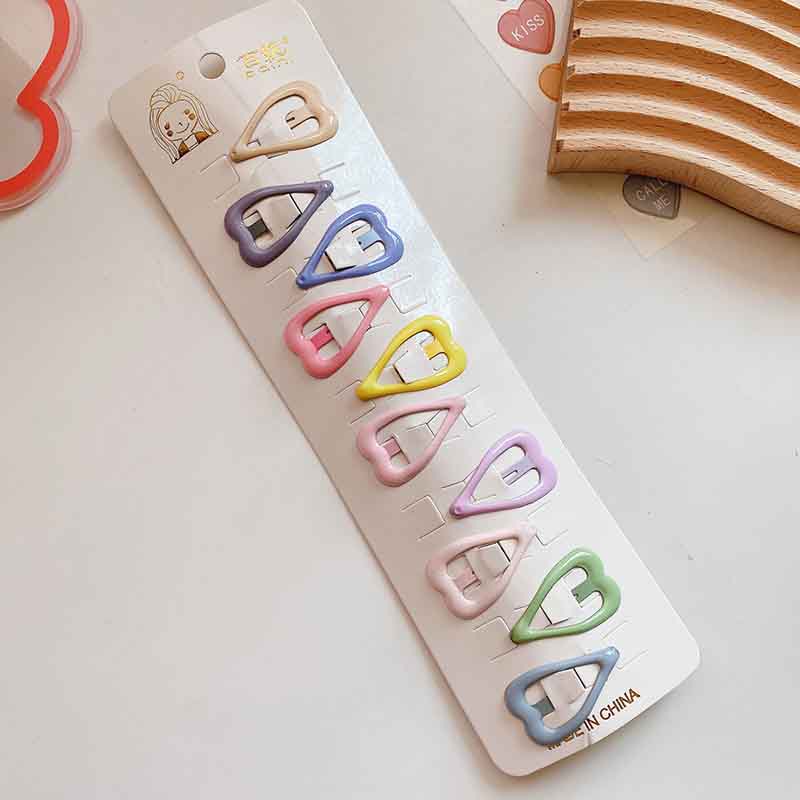 Set 10 Kẹp Tóc Đơn Giản Dễ Thương Cho Nữ