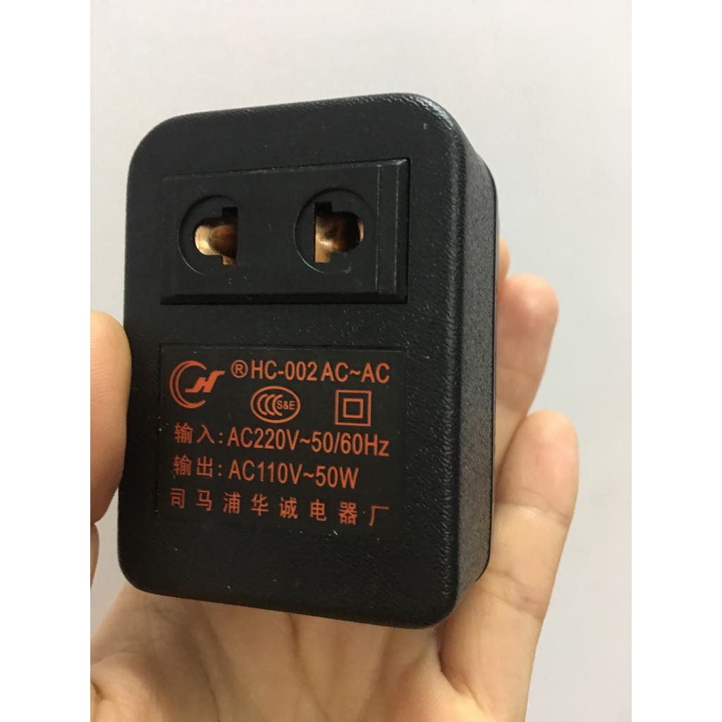 Cục đổi nguồn điện 220V~110V