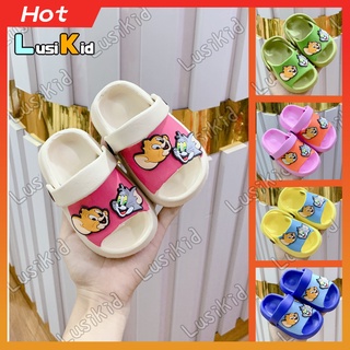 Dép Bánh Mì Hở Mũi Quai Hậu Tôm & Jeny Dành Cho Bé Trai-Bé gái 5Màu FullSize 18-29 Mã LS5903