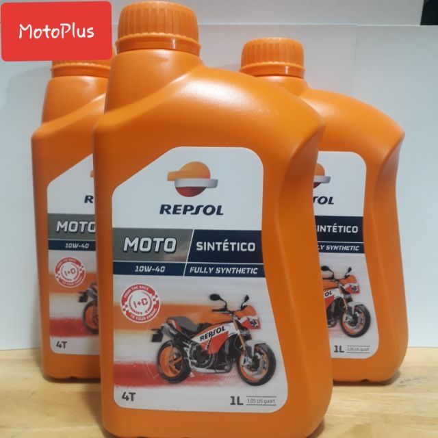 Nhớt Repsol Sintetico 10w40 xe côn tay và xe số