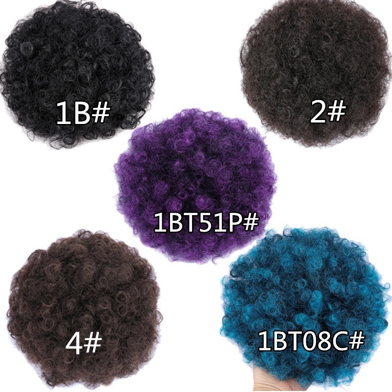 Búi tóc xoăn WIGSIN phong cách cá tính