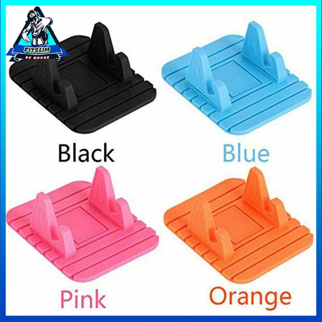 Giá Đỡ Điện Thoại / Gps Bằng Cao Su Chống Trượt Tiện Dụng Cho Xe Hơi