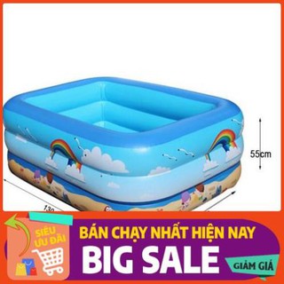 [freeShip-Khô Máu] BỂ PHAO BƠI CỠ LỚN 1M3 CAO 3 TẦNG CHO BÉ (ĐỔI TRẢ MIỄN PHÍ) (Kho Tiện Ích Family Mart)