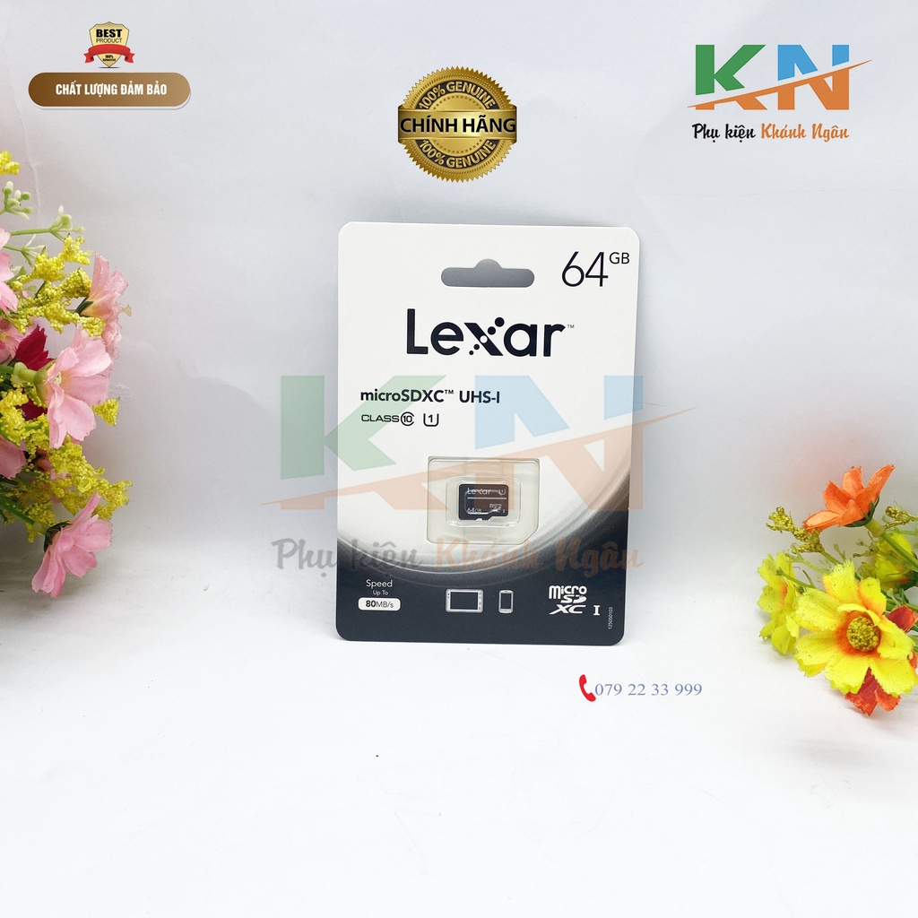 Thẻ nhớ Lexar 64GB hàng chính hãng | BigBuy360 - bigbuy360.vn