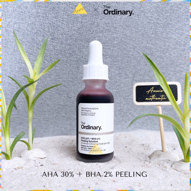 Serum tẩy tế bào chết The Ordinary AHA 30% + BHA 2% Peeling Solution 30ml