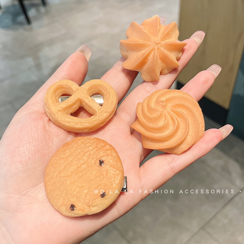 Kẹp Tóc Hình Thức Ăn Độc Đáo Thời Trang