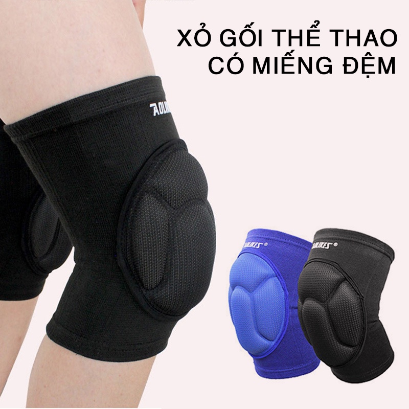 Miếng Đệm Bảo Vệ Đầu Gối AOLIKES Hình Mai Rùa hỗ trợ tập gym, chơi thể thao - 0217A (1 Đôi)