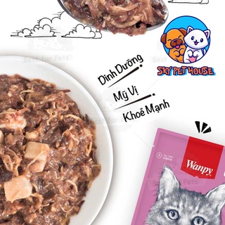 [WANPY CHÍNH HÃNG] Pate Wanpy Cho Mèo 80gram
