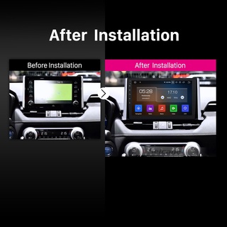 Mặt dưỡng màn hình dvd android 9” 10” toyota rav4 2007-2012 2013-2018 2019-2021 cắm jack nguồn zin