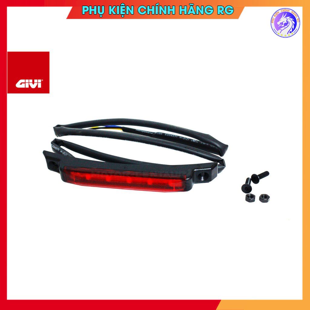 Đèn led cảnh báo dừng Givi SLMP70NS gắn đế thùng Givi chính hãng