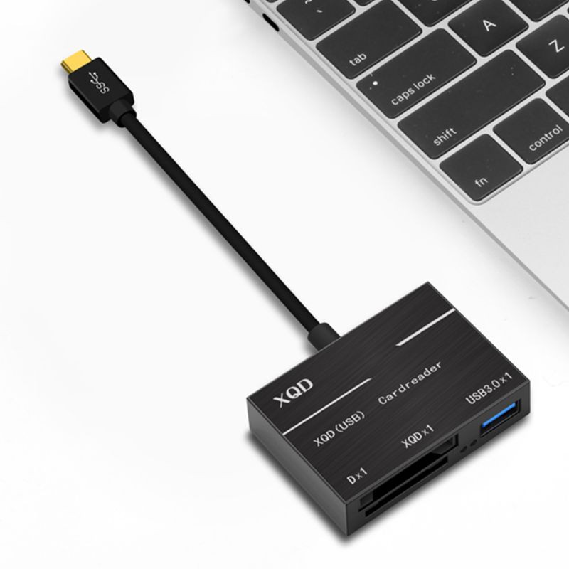 Đầu Đọc Thẻ Nhớ Tốc Độ Cao Cổng Usb 3.0 Type-C Sang Xqd / Sd