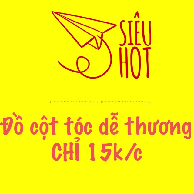 Đồ cột tóc cute 15k siêu dễ thương
