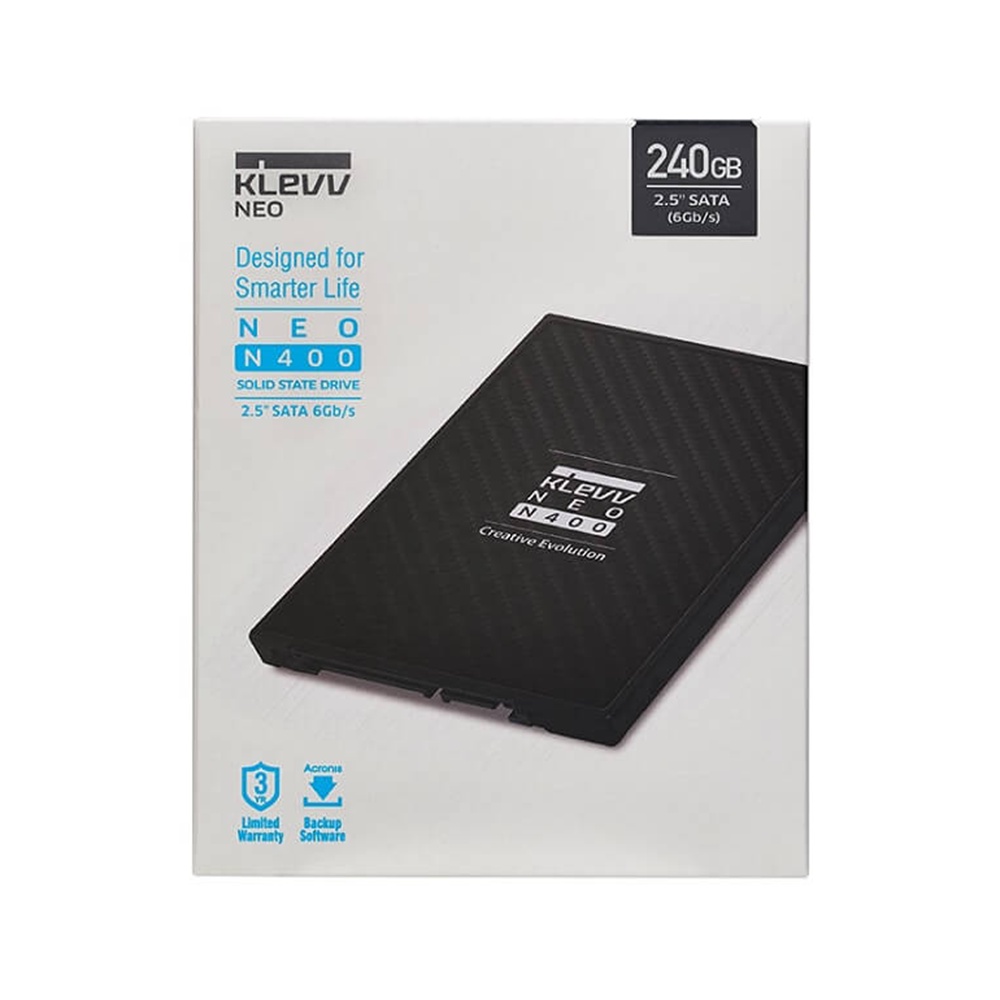 Ổ cứng SSD KLEVV Neo N400 240GB 2.5-Inch SATA III 3D-NAND (SK Hynix) K240GSSDS3-N40 | BigBuy360 - bigbuy360.vn