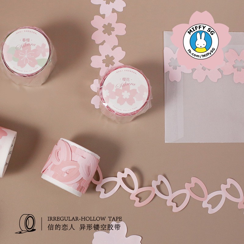 Series SAKURA_WASHI TAPE TRANG TRÍ SỔ PLANNER/ BULLET JOURNAL