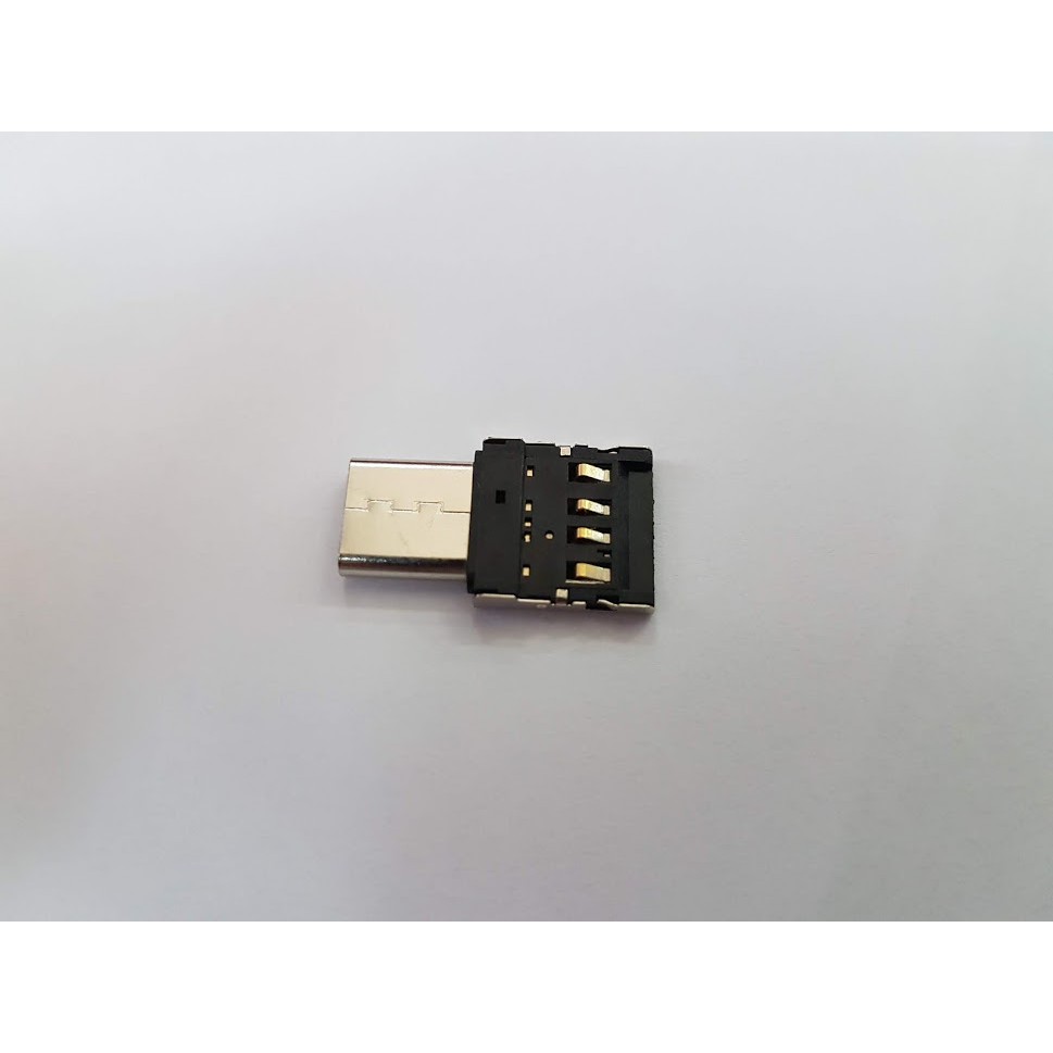 Cổng Chuyển Đổi Otg Type C Ra Usb 2.0 cái mini - Giúp điện thoại máy tính đọc Usb - dùng chuột phím - Chất lượng tốt