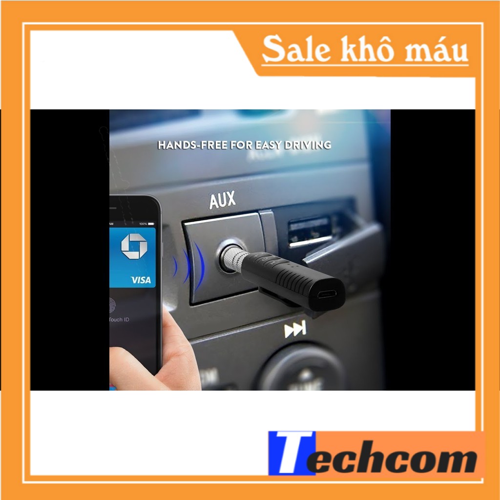 Bộ Thu Phát Âm Thanh Bluetooth Siêu Nhỏ Biến co dây thành không dây