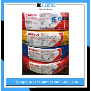 Dây điện đôi mềm vcmd cadivi® / 2x0.5 - 2x0.75 - 2x1.0 - 2x1.5 - 2x2.5 - đủ màu