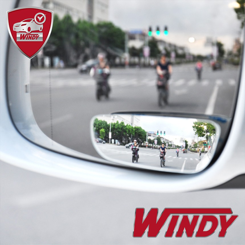 Bộ 2 Gương Cầu Gắn Kính Chiếu Hậu Ô Tô, Hỗ Trợ Tầm Nhìn Cho Tài Xế, Gương Điểm Mù Ô Tô