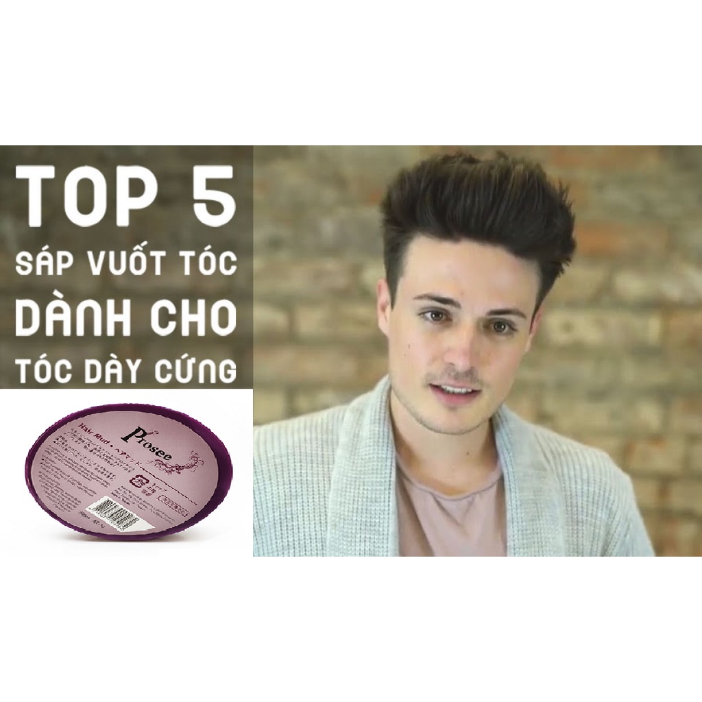 Sáp vuốt tóc Prosee tạo kiểu, không gây bết dính 90g HT241